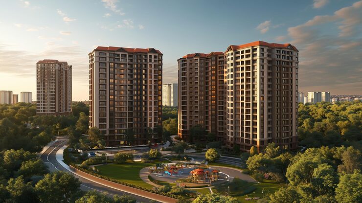 Ajmera Greenfinity Wing C & D Wadala East Mumbai 1 and 2 BHK residential apartments